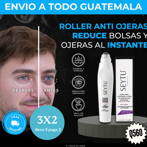 3 Sueros para contorno de ojos - Anti Ojeras