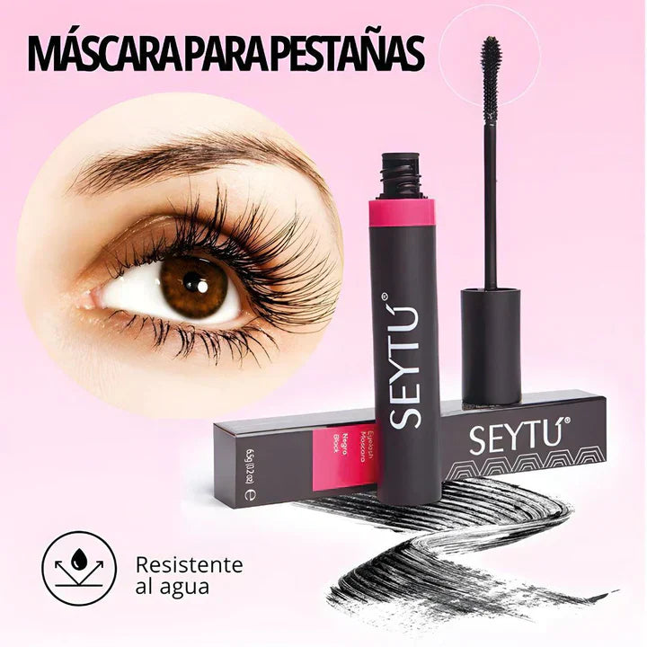 MASCARA PARA PESTAÑAS DE MÁXIMO ALARGAMIENTO Y VOLUMEN