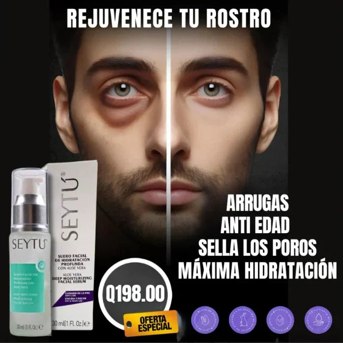 Suero Facial de Hidratación profunda Con ácido Hialuronico